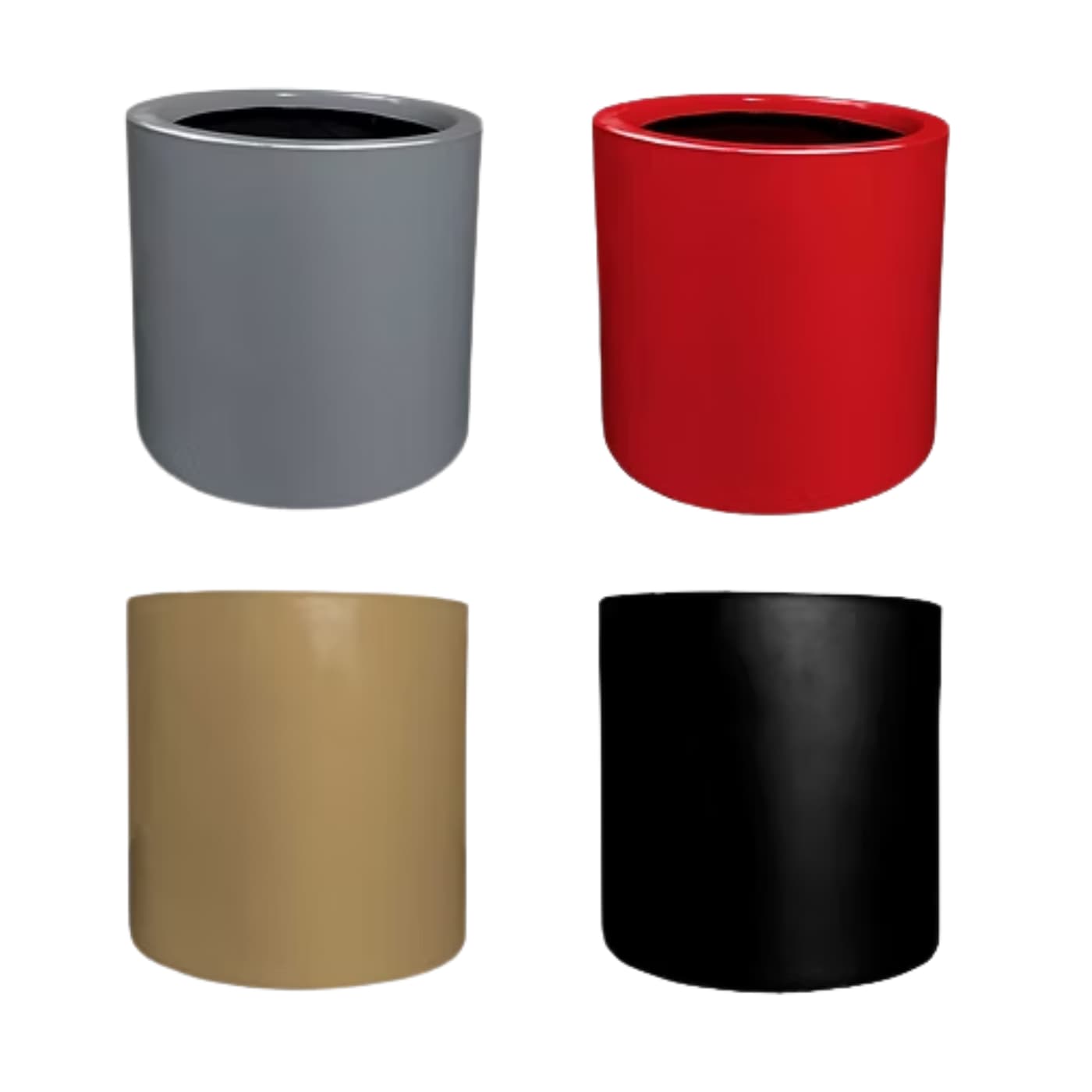 Imagen de Macetas cilindro con sistema